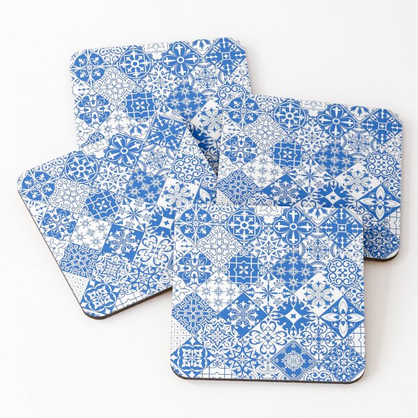 Item preview, Blue and White Portuguese Tile designed and sold by Turkdesigner.