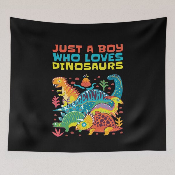 Item preview, Cute Kids Dinosaur, Just A Boy Who Loves Dinosaurs designed and sold by Maria Garcia.