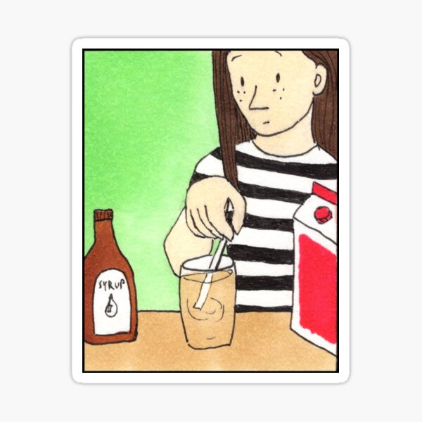 Chocolate Lover Chocolate Milk Sticker