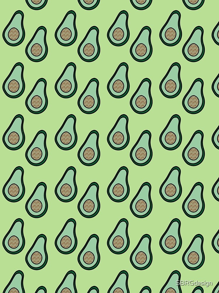 Thumbnail 4 of 4, A-Line Dress, Avocado designed and sold by SBRGdesign.