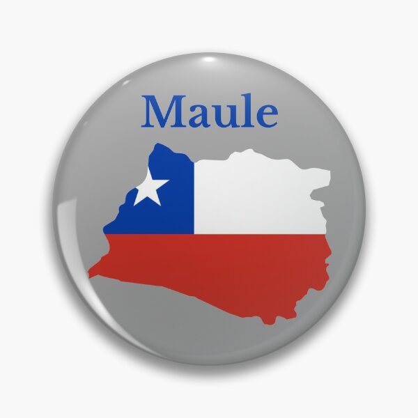 Artikelvorschau, Maule Region Karte, Chile. entworfen und verkauft von marosharaf.