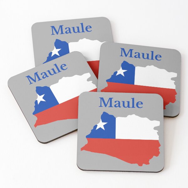 Item preview, Maule Region Map, Chile. designed and sold by marosharaf.