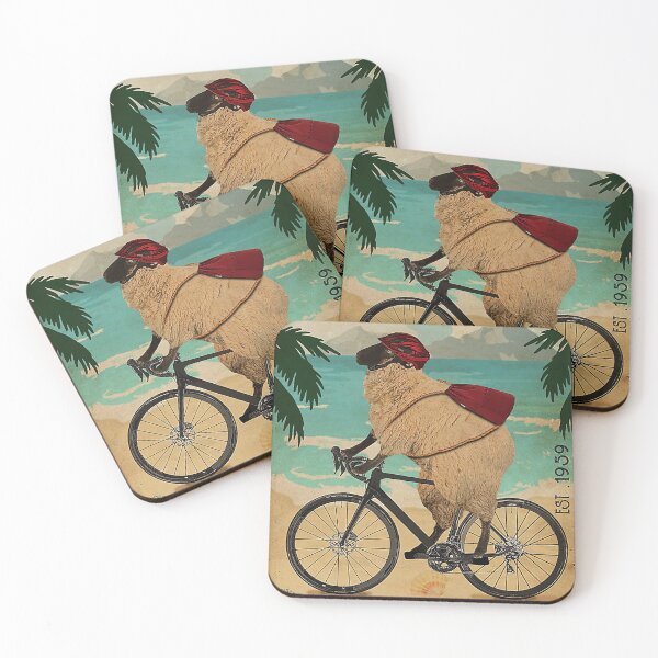 Item preview, Cycling Club Sheep vintage designed and sold by Douglafa.