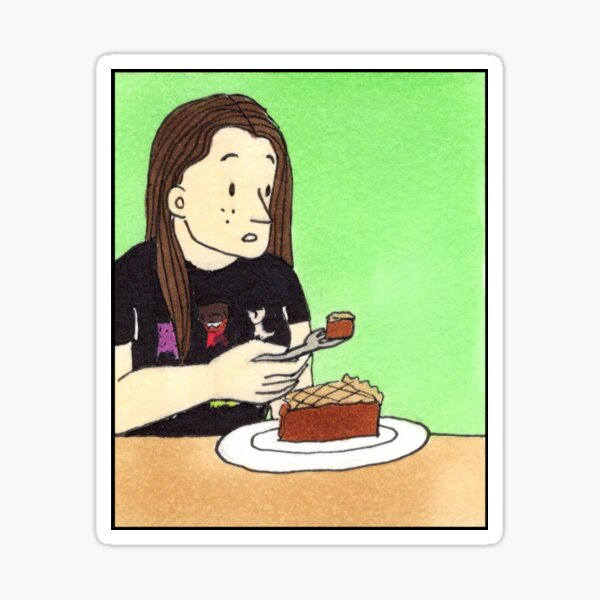 Chocolate Lover Pie Sticker