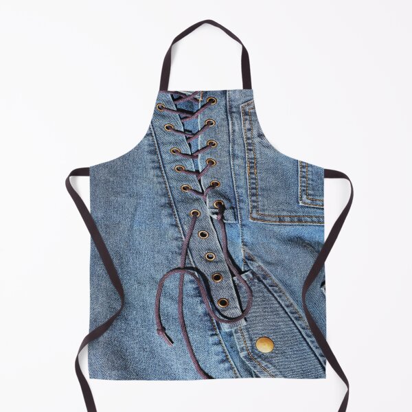 Item preview, Denim cloth with pockets and rivets designed and sold by CatCarrot.