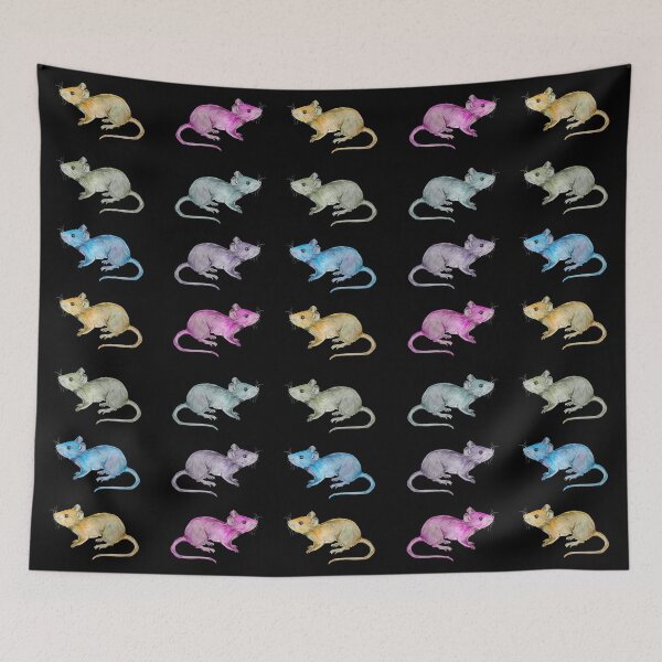 Item preview, Colorful Rats Set designed and sold by franktact.