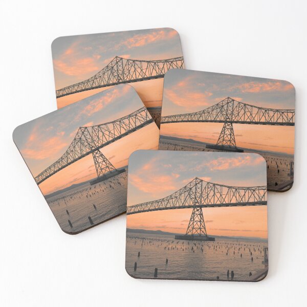 Item preview, Bridge at Sunset- Astoria, Oregon designed and sold by BeceroCreations.