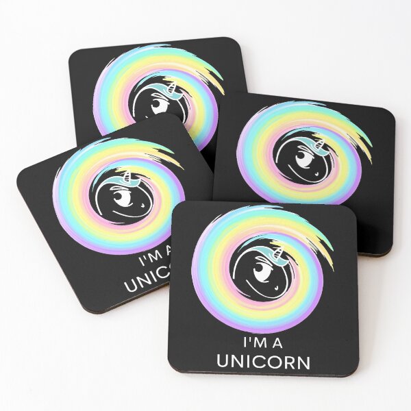 Item preview, I'm A Unicorn Unicorn Rainbow Sweet Saying designed and sold by DerEmmat.