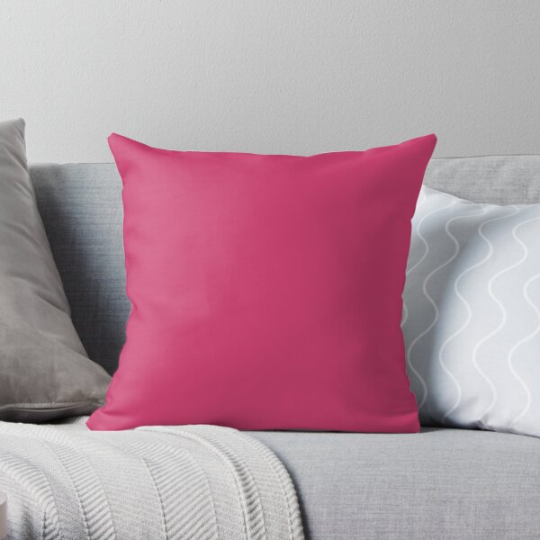 Raspberry Sorbet Throw Pillow