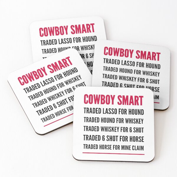 Item preview, Cowboy Smart Trading designed and sold by janraydesigns.