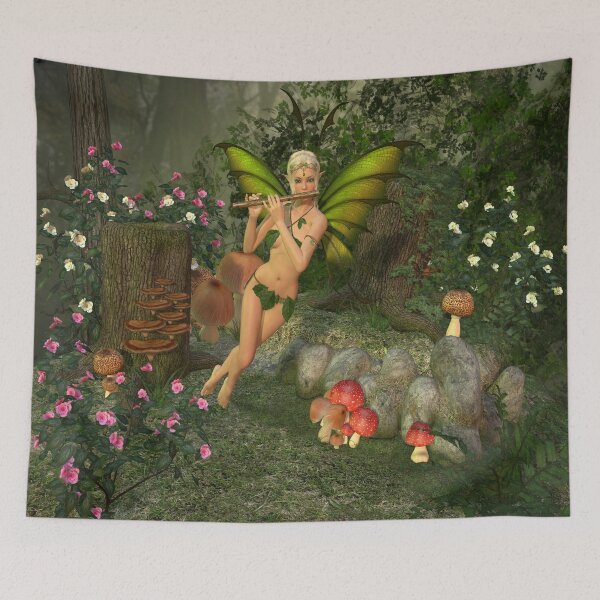 Item preview, Fairy Flute Music In The Forest designed and sold by 108dragons.