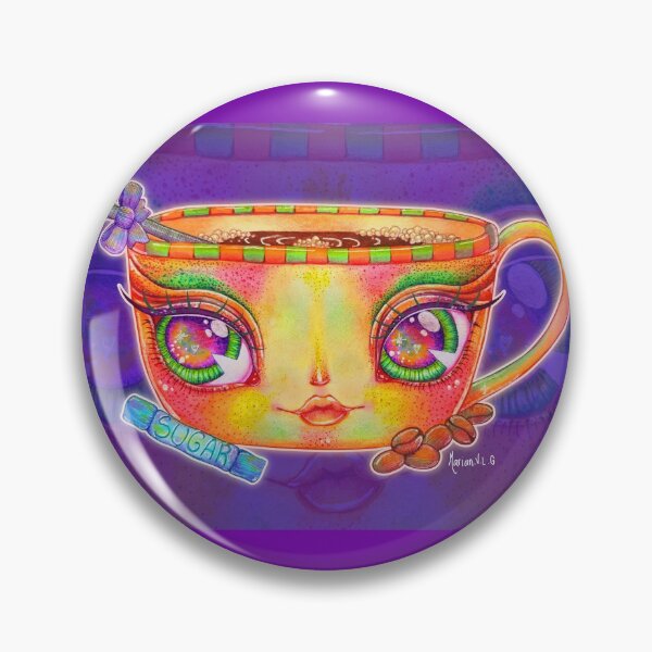 Item preview, Coffe time coffee time cafecito cappuccino kawaii cup of tea relax designed and sold by MarianVLG.