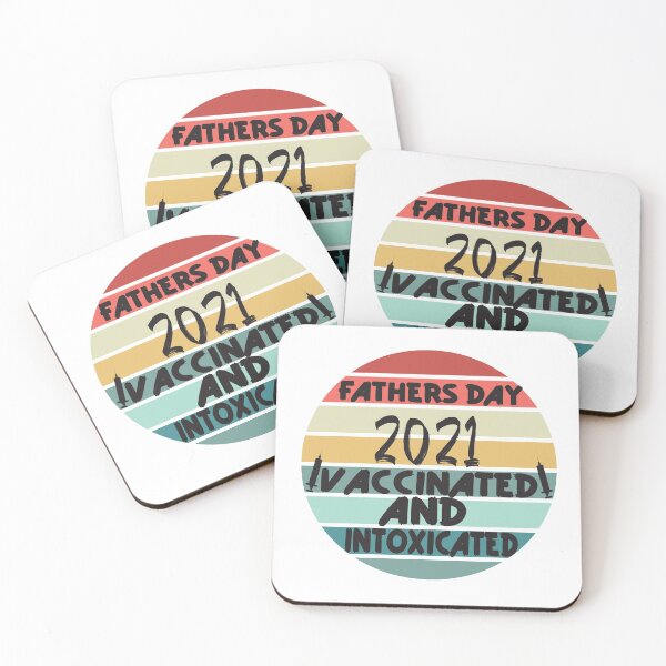 Item preview, Fathers Day 2021 vaccinated and intoxicated designed and sold by Badrart.
