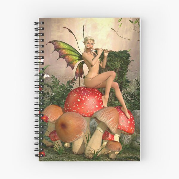Item preview, A Fairy Concerto Flute Playing Forest Music On Mushroom designed and sold by 108dragons.