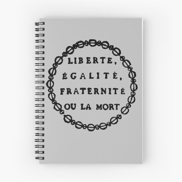Aperçu de l'œuvre Liberté, Égalité, Fraternité Ou La Mort - Liberté, Égalité, Fraternité ou Mort, Révolution française, Jacobin, Robespierre créée et vendue par SpaceDogLaika.
