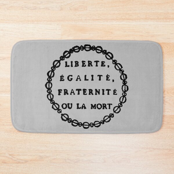 Item preview, Liberté, Égalité, Fraternité Ou La Mort - Liberty, Equality, Fraternity or Death, French Revolution, Jacobin, Robespierre designed and sold by SpaceDogLaika.