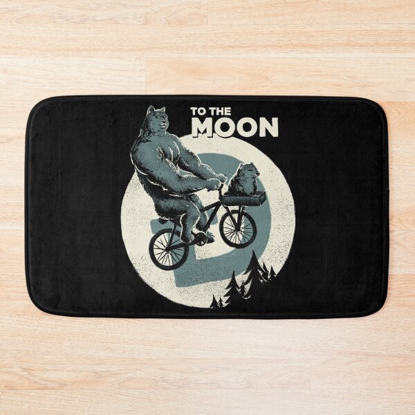 Item preview, DOGECOIN | To the MOON | Much coin how money so crypho such wow Meme Buy the Dip Hodler | Shiba Inu Doggo Ironic Dank Memes | Wacky and Uncharacteristic Bonk Dorime | Much Wow | Moon Light Silhouette designed and sold by Any Color Designs.