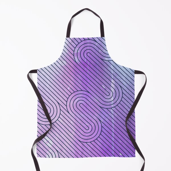 Item preview, Purple Diagonal Wavy Pattern designed and sold by Designs By YL.