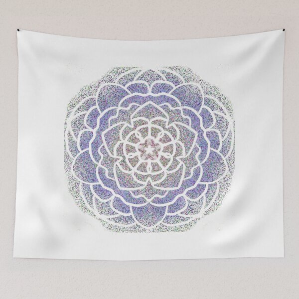 Item preview, WHITE FILIGREE MANDALA designed and sold by Sergio Davidovich.