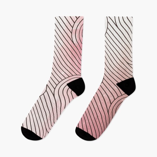 Item preview, Blush Pink Diagonal Wavy Pattern designed and sold by Designs By YL.
