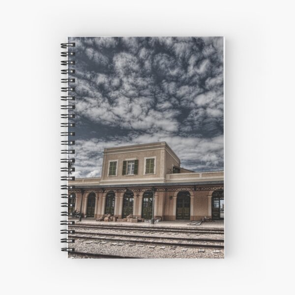 Tel Aviv, The Old Railway Station: the haunted station house Spiral Notebook