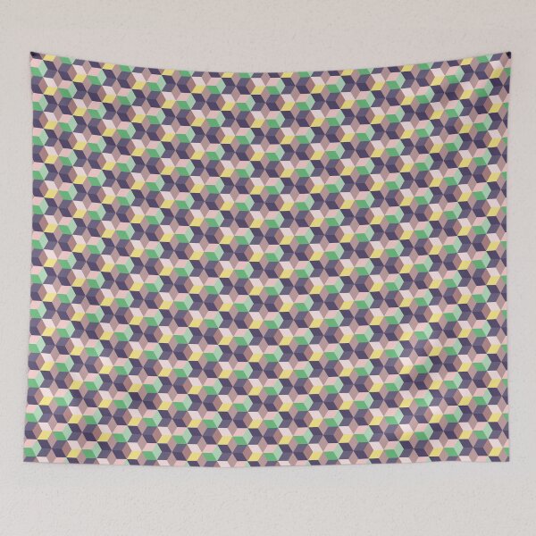 Item preview, Seamless 3D Cube Pattern 03 designed and sold by Jovydesign.