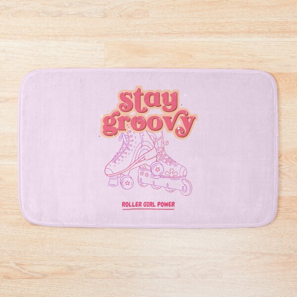 Item preview, Roller Girl Power Pink Stay Groovy designed and sold by Wachi-A.