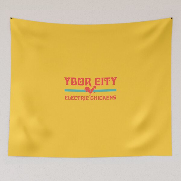 Item preview, Ybor City Electric Chickens Word Logo designed and sold by 3Bagger.