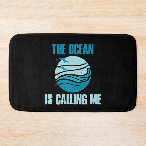 Item preview, The Ocean Is Calling Me Funny Summer Beach Lover designed and sold by Dressed For  Duty.