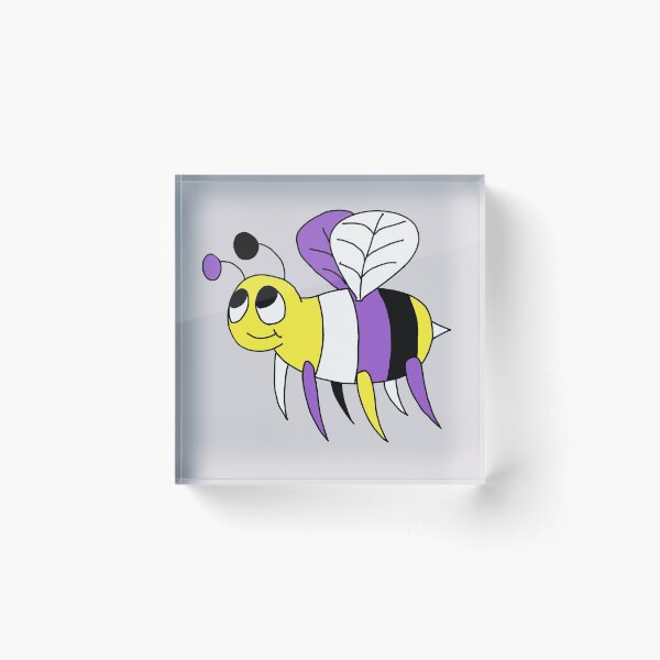 Item preview, Nonbeenary Bumble Bee designed and sold by Cutest-Raccoon.