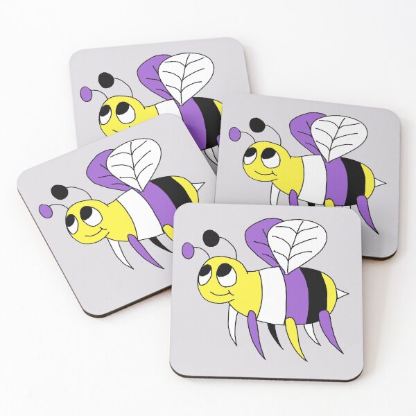 Item preview, Nonbeenary Bumble Bee designed and sold by Cutest-Raccoon.