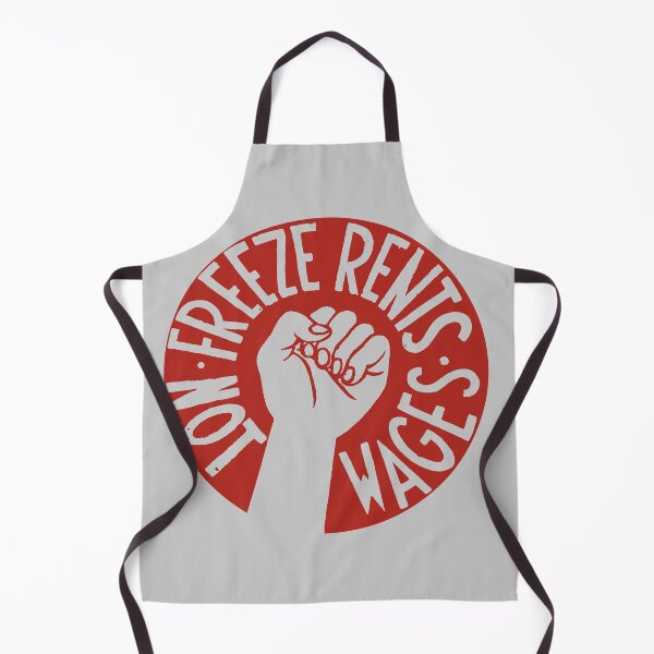 Item preview, Freeze Rents Not Wages - Socialist, Leftist, Housing, Protest designed and sold by SpaceDogLaika.