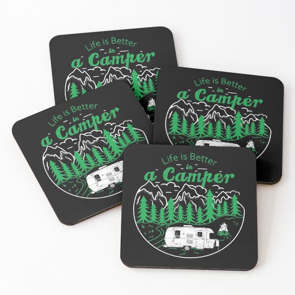 Item preview, Life is Better in a Camper RV Van Life Outdoor Vanlife Boondocking Freedom Design designed and sold by trendyzcom.