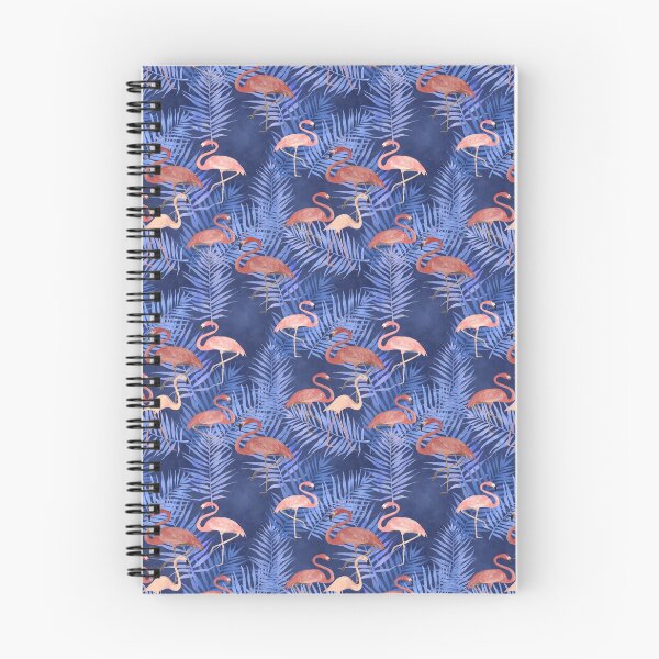 Item preview, Blue Flamingos Pattern Design designed and sold by graphicscat.