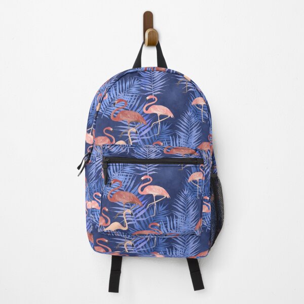 Item preview, Blue Flamingos Pattern Design designed and sold by graphicscat.