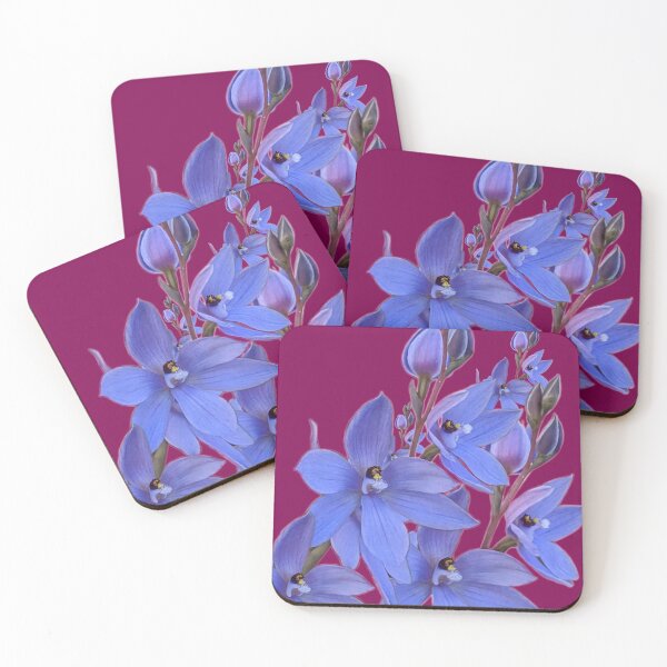 Item preview, Mauve Tufted Sun Orchid designed and sold by Anne-Maree Hunter.