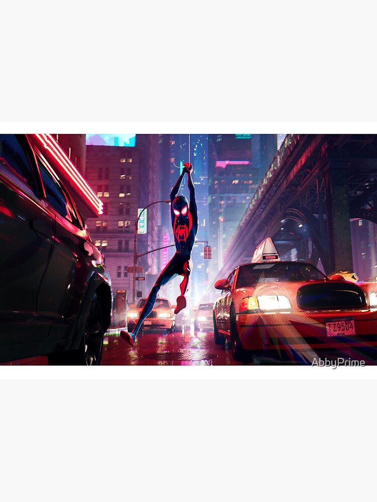 Miles Morales Swinging by AbbyPrime