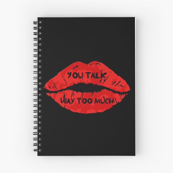 Item preview, You Talk Way Too Much Strokes designed and sold by ICheckmateThee.