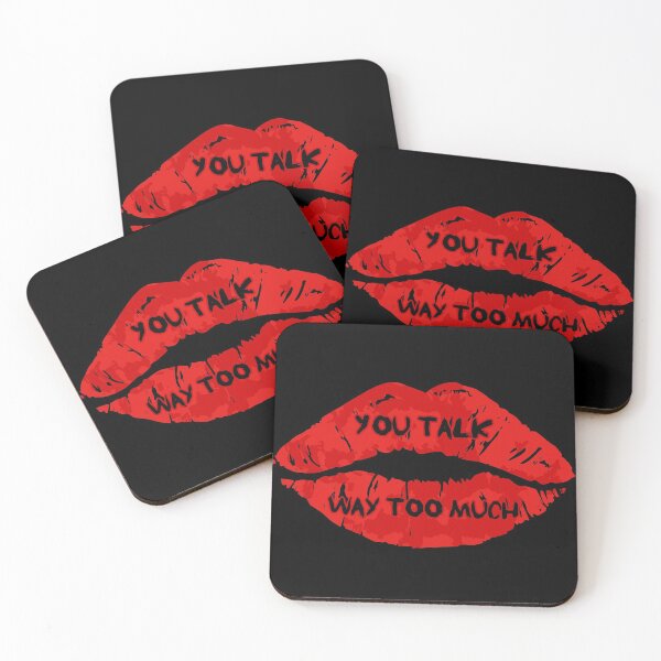 Item preview, You Talk Way Too Much Strokes designed and sold by ICheckmateThee.