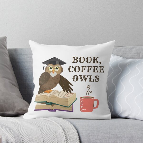 Item preview, Book owls coffee designed and sold by AdelDa19.