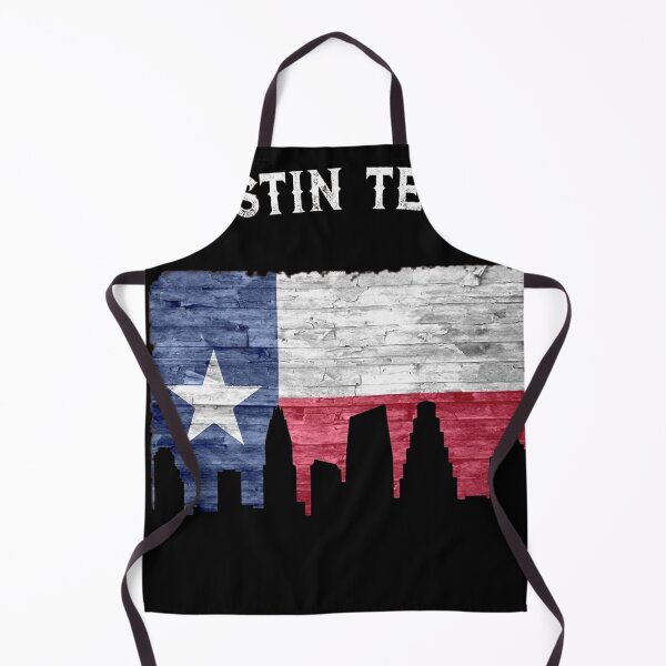 Artikelvorschau, Austin Skyline Texas Lone Star State Flagge 9dn Schwarz entworfen und verkauft von ahinnlaree.