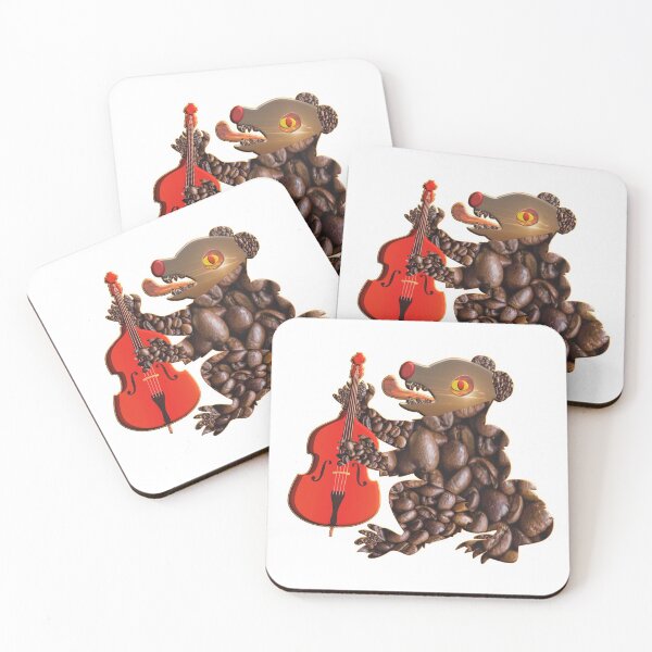 Item preview, Coffee Zombie Bear Playing Cello designed and sold by Ralek.