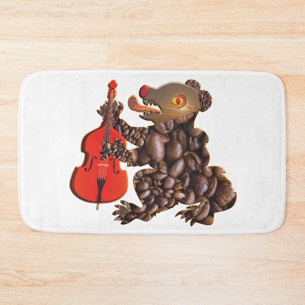 Item preview, Coffee Zombie Bear Playing Cello designed and sold by Ralek.
