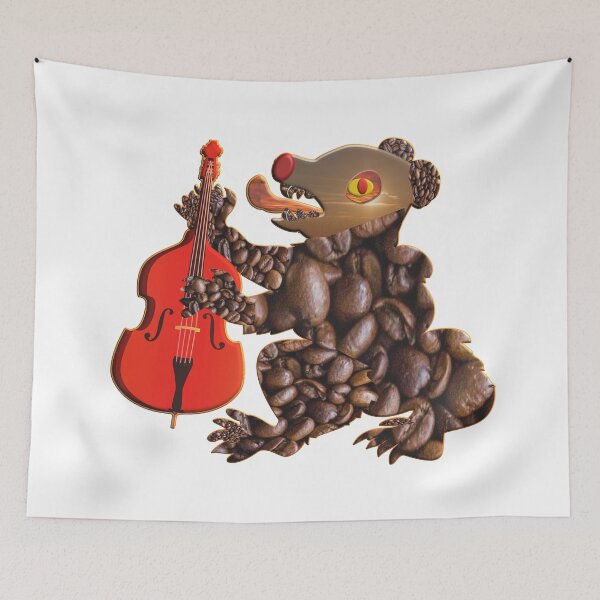 Item preview, Coffee Zombie Bear Playing Cello designed and sold by Ralek.