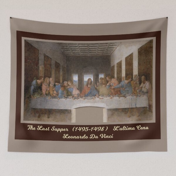 Item preview, The Last Supper By Da Vinci - Ultima Cena designed and sold by molamode.