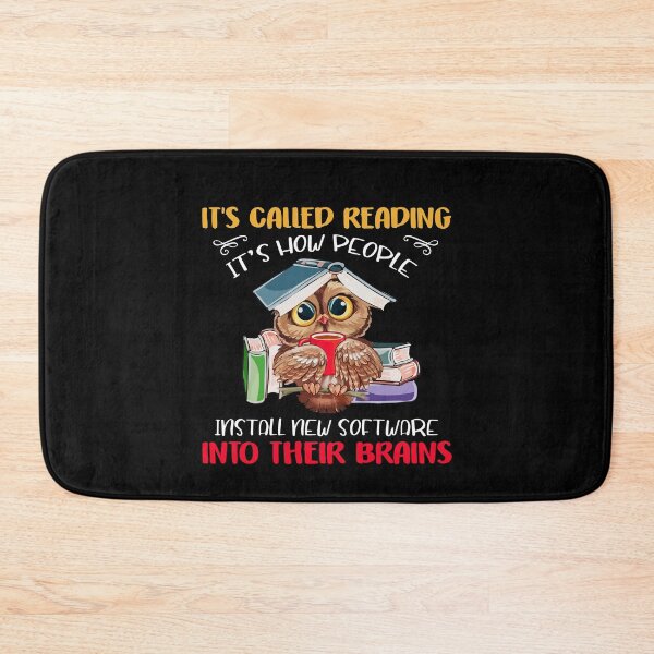 Item preview, It's Called Reading Install Software Into Brain Owl Coffee designed and sold by Dressed For  Duty.
