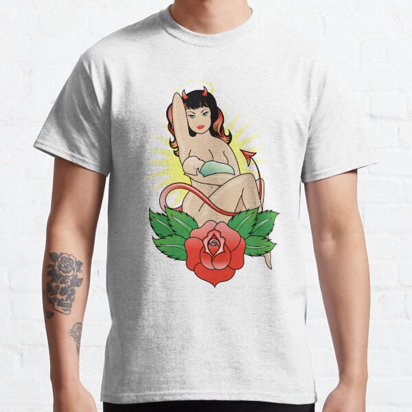 Breastfeeding Pinup T-shirts Classic T-Shirt