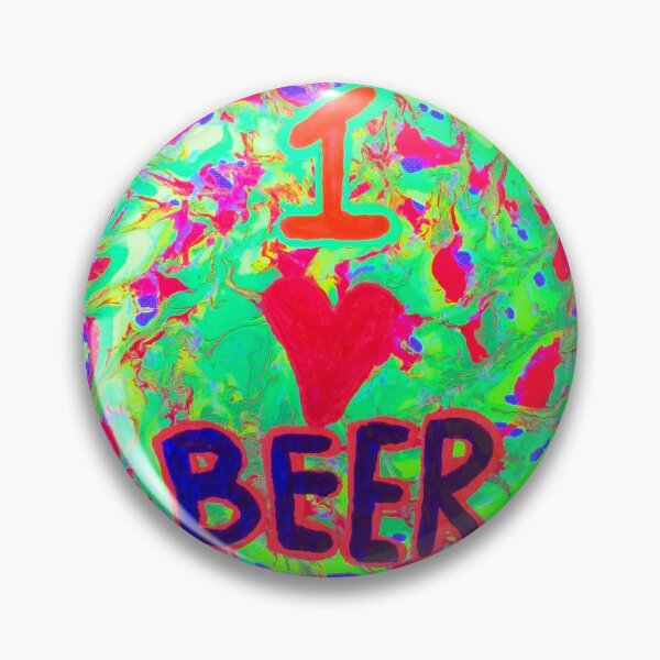 Item preview, I LOVE BEER, Painting, under UV light designed and sold by Andrew Morrell.