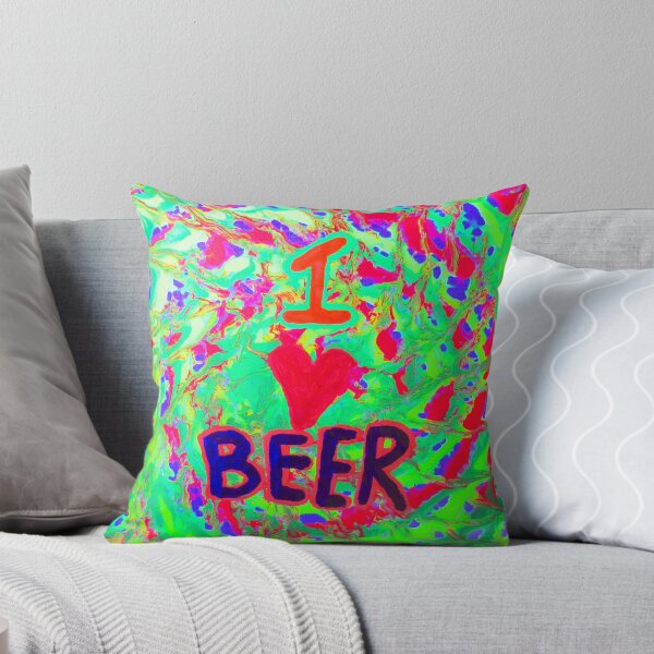 Item preview, I LOVE BEER, Painting, under UV light designed and sold by Andrew Morrell.