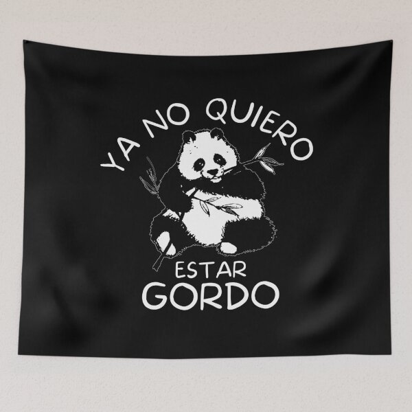 Item preview, Ya No Quiero Estar Gordo designed and sold by CeciLop.